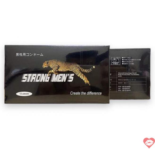 Sỉ Bao cao su Strong Men gân gai Nhật Bản có mùi hương hộp 12 chiếc chính hãng 
